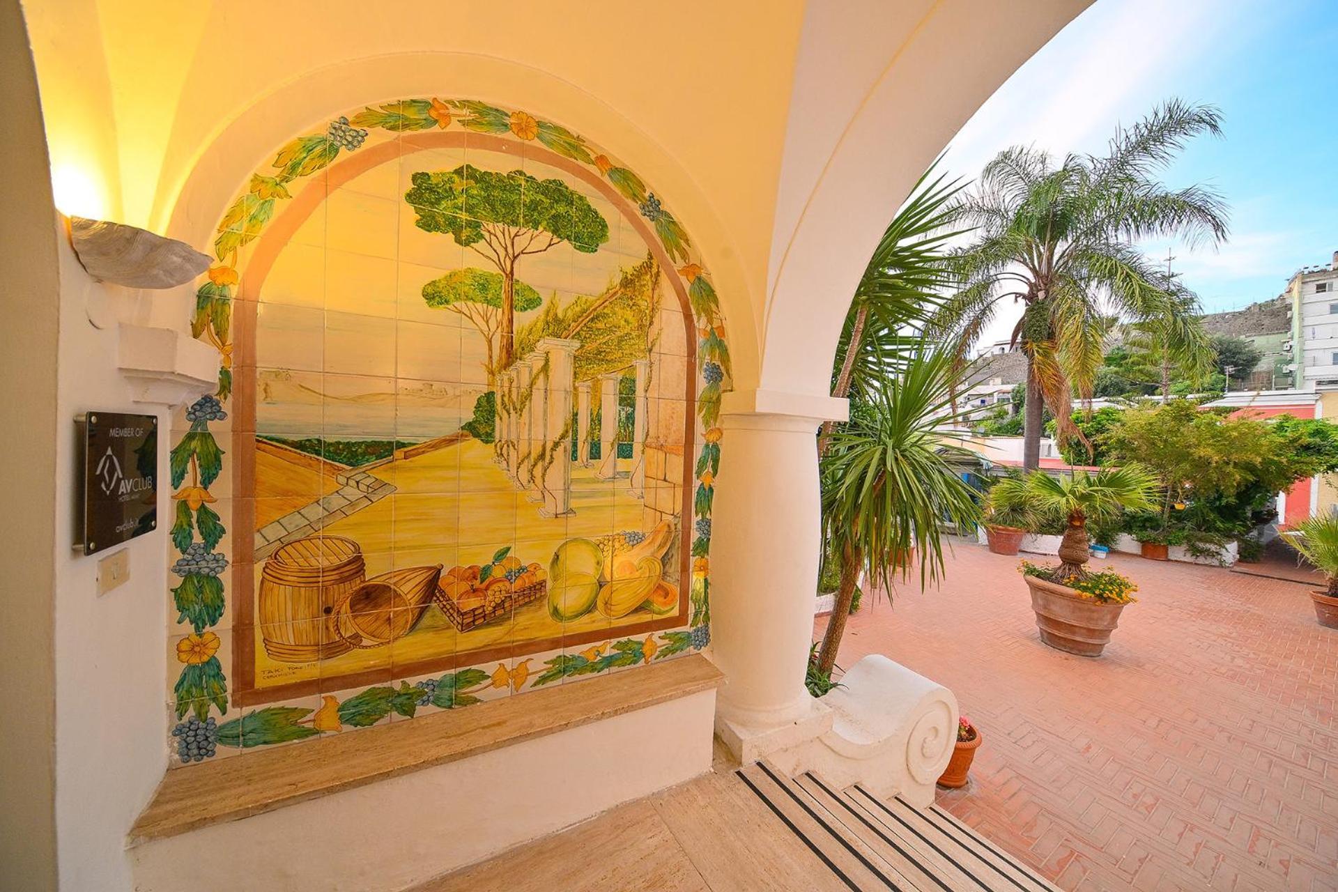 Av Club Terme Colella Hotell Forio di Ischia Exteriör bild